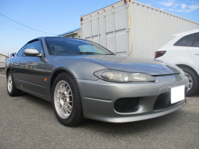 日産 Ｓ１５シルビア を同色全塗装しました！ | 全塗装専門工場 ティー・アール・シー